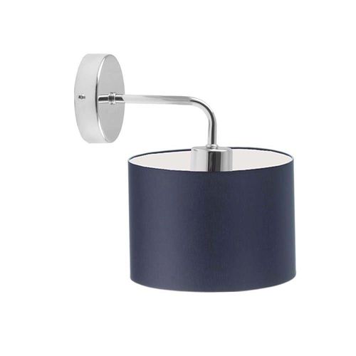 Złoty kinkiet z białym abażurem AURORA na Arena.pl