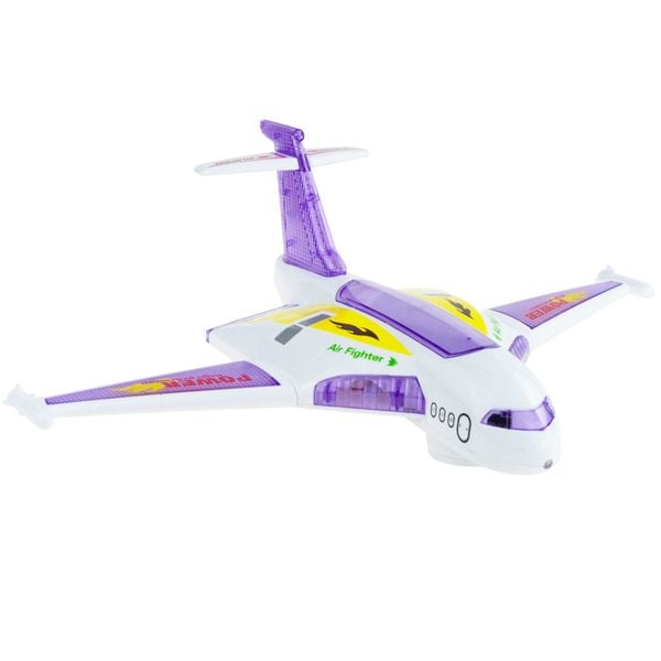 SAMOLOT jeżdzący INTERAKTYWNY ŚWIECĄCY LED GRAJĄCY DLA DZIECI Z DŹWIĘKIEM zdjęcie 3