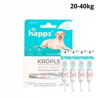 Krople na pchły kleszcze dla psów psa do 20-40kg