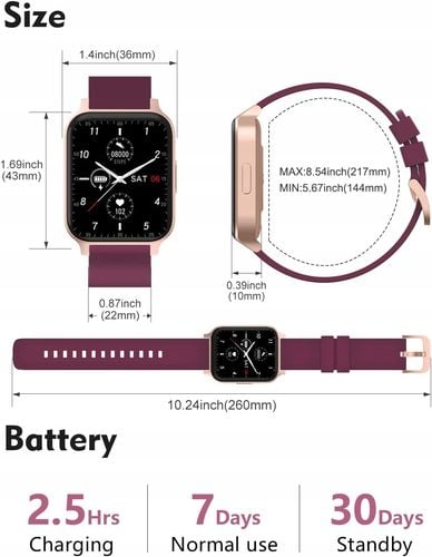Smartwatch z Bluetooth, inteligentny zegarek na Arena.pl