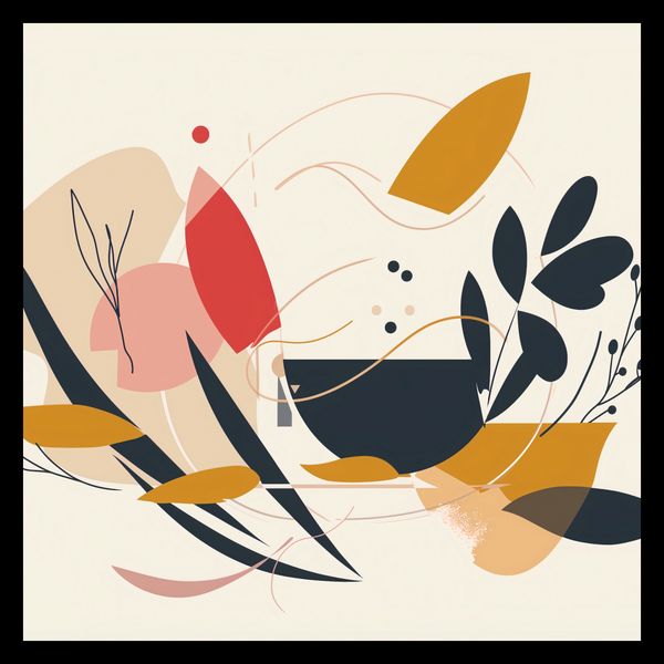 Plakat 40x40cm Porywista Flora zdjęcie 2