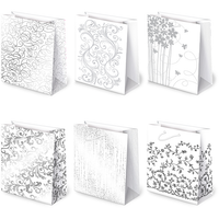 torebki ozdobne 10szt. t-2 avantgarde set 29 białe 22,5 x 31,5 x 10,8cm