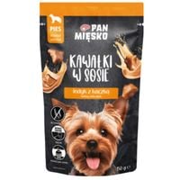 mokra karma dla psa kawałki w sosie indyk z kaczką pan mięsko 150g bez zbóż