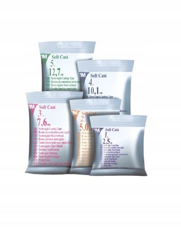 Soft Cast 5cmx3,6m-gips syntetyczny półsztywny na Arena.pl