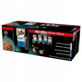 SASZETKI SHEBA SAUCE COLLECTION RYBNE SMAKI W SOSIE 40X85G