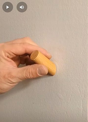 Drewniany Wieszak na Ścianę 5,5 cm Ubrania Ręczniki do Sauny Garderoby 45mm na Arena.pl