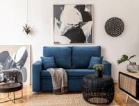 Sofa AIKIDO z funkcją spania TKANINA SZTRUKSOWA