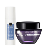 Avon Platinum Zestaw kosmetyków Serum Krem na noc