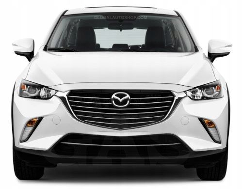 Mazda CX-3 -Chromowane Listwy Grill Chrom Atrapy Zderzaka Tuning zdjęcie 1