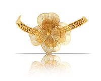 choker bismark z kwiatem (c23/fsh/08au)