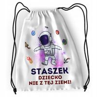 Plecak Sportowy Szkolny Dla Staszka Syna Dziecka Z Nadrukiem Ze Zdjęciem