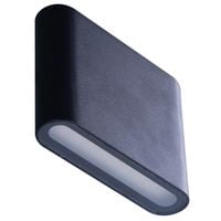 Lampa na elewację Cremona AZ4339 LED 6W 3000K IP54 kostka czarna