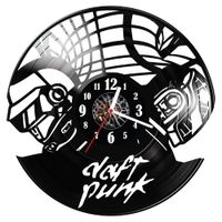 Zegar ścienny z płyty winylowej Daft Punk 553.14
