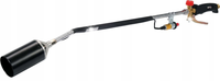 YATO PALNIK GAZOWY DEKARSKI 90cm DYSZA 60mm 65 kW WĄŻ 5m ZAPALNIK PIEZO