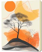 Obraz 70x90cm Drzewo Na Przestrzeni