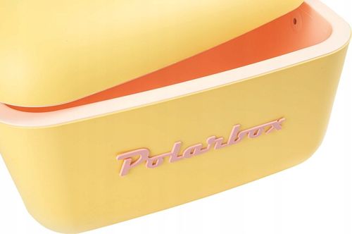 LODÓWKA TURYSTYCZNA 12L EXLISIVE POLARBOX ŻÓŁTA STYLOWA RETRO 2024 na Arena.pl