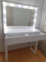 Toaletka do wizażu Hollywood z lustrem 120