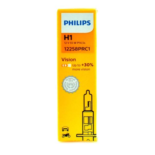 Żarówka samochodowa H1 Philips VisionPlus +30% - 1szt na Arena.pl