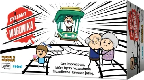 DYLEMAT WAGONIKA Imprezowa gra dla dorosłych REBEL na Arena.pl