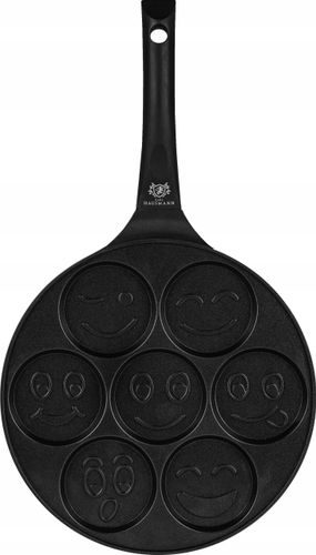 PATELNIA DO NALEŚNIKÓW PLACKÓW PANCAKES JAJEK HAMBURGERÓW ZE WZORAMI EMOJI na Arena.pl