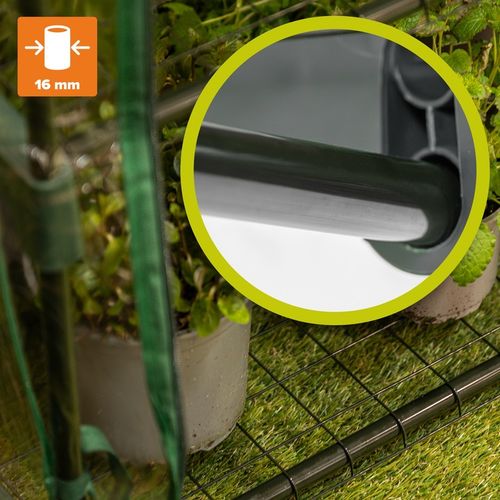 MINI SZKLARNIA 4 PÓŁKI OGRODOWA I BALKONOWA TUNEL - KALMIA I PRZEZROCZYSTA na Arena.pl