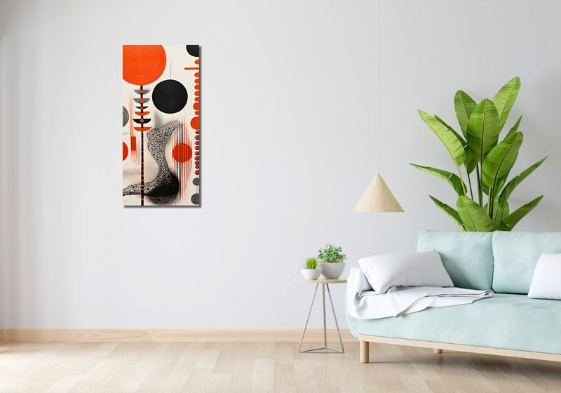 Obraz 40x90cm Kontrastowy Kosmos zdjęcie 2