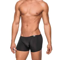 male power seamless sleek s szorty męskie z niskim stanem czarne