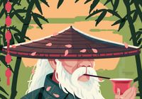 Plakat 100x70cm Starszy Dziadzio