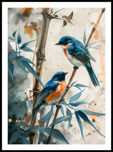 Plakat 50x70cm Trzy Ptaki na Arena.pl