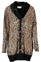 BLUGIRL bluza na zamek DAMSKI CZARNY L