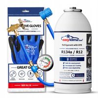 ZESTAW do nabijania klimy wszystkich aut R134a