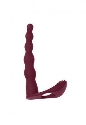Strap-On Pure Passion Farnell Wine Red zdjęcie 2