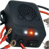 test Odstraszacz samochodowy ultradźwiękowy gryzoni szczury kuny myszy led błysk