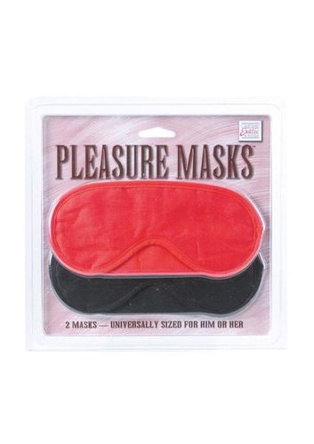 maska-pleasure masks 2 pcs red/black na Arena.pl