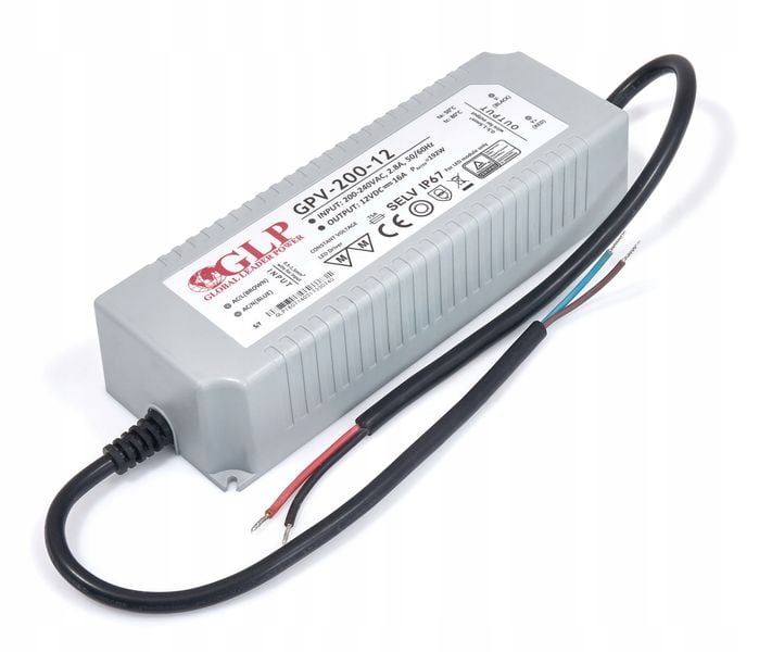 ZASILACZ IMPULSOWY 12V/16A/GPV zdjęcie 9