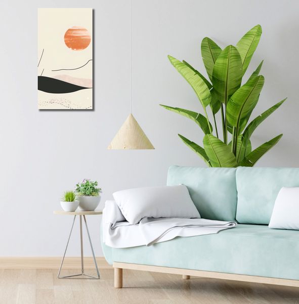 Obraz 30x60cm Miękkie Wzgórze zdjęcie 2