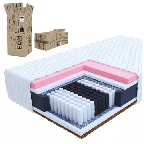 Materac multipocketowy 160 x 200 ZŁOTY MEDAL MATERAC PREMIUM 22 CM wysoki na Arena.pl