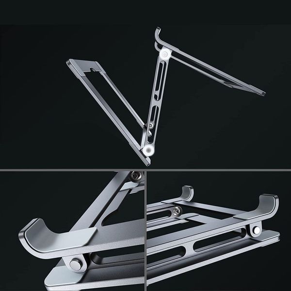 TECH-PROTECT ULS400 PRODESK UNIVERSAL LAPTOP STAND GREY zdjęcie 4