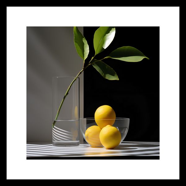 Plakat 20x20cm Cytrusowa Aranżacja zdjęcie 3