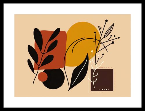 Plakat 35x25cm Ciepłe Kontury na Arena.pl