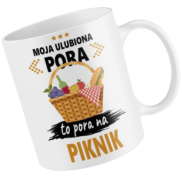 KUBEK PIKNIK ULUBIONA PORA zdjęcie 1