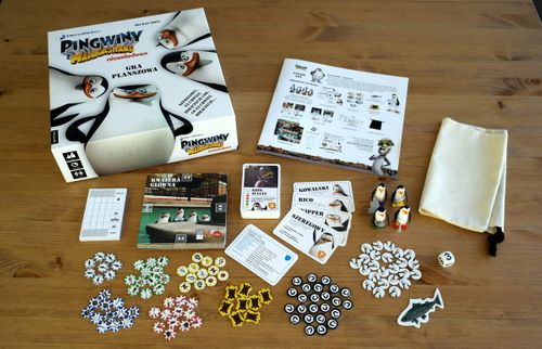 Gra Pingwiny z Madagaskaru na Arena.pl