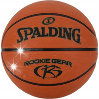 SPALDING ROOKIE GEAR 5 PIŁKA DO KOSZYKÓWKI O OBNIŻONEJ WADZE SKÓRA IN/OUT