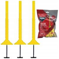 Klips systemu poziomowania RESCUE wielorazowy 100szt. Rubi 35975