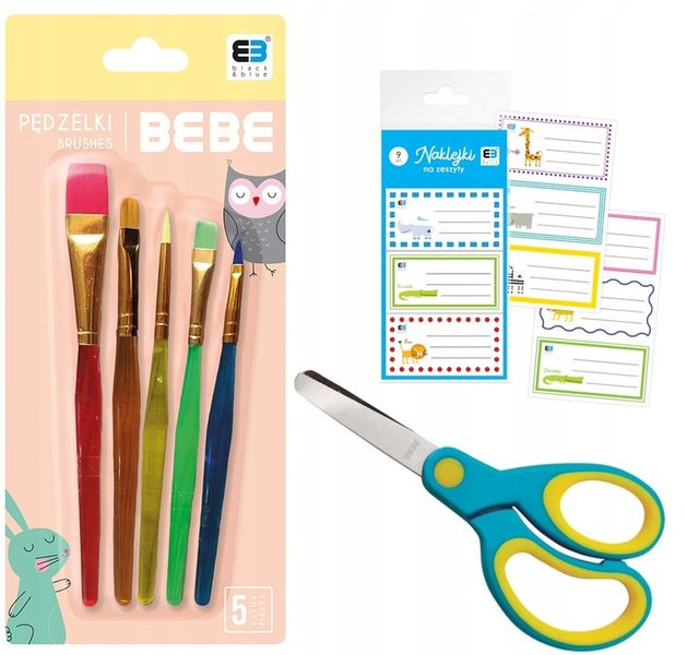 BEBE INTERDRUK DUŻA WYPRAWKA ZESTAW DO SZKOŁY XXL 1-3 + GRATIS 26 ELEMENTÓW zdjęcie 6