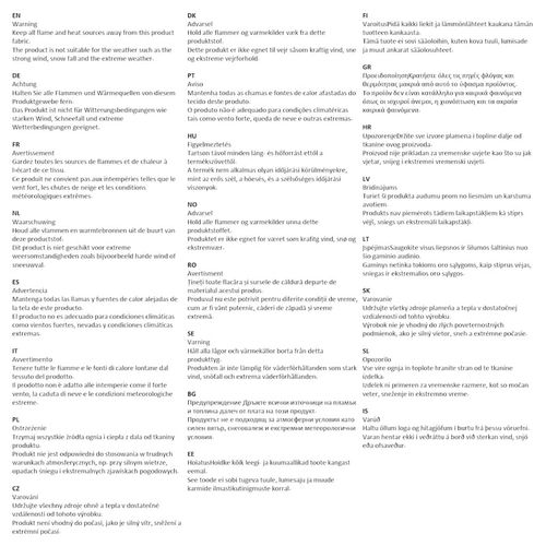 Płachta biwakowa, szaro-pomarańczowa, 360x294 cm, wodoszczelna na Arena.pl