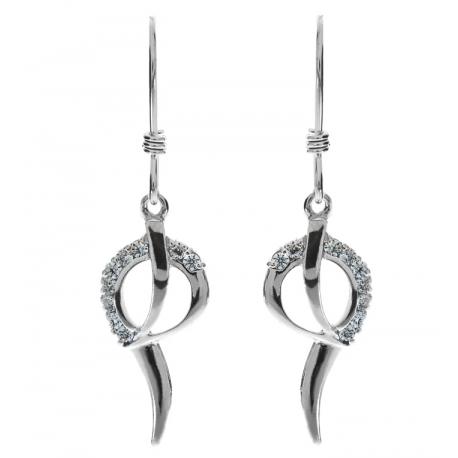 SREBRNY KOMPLET Z CYRKONIAMI SREBRO PRÓBY 925 na Arena.pl