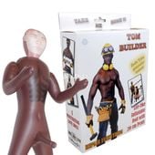 Czarna Męska Lalka Tom Builder Sex Pracownik