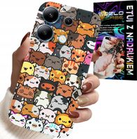 ETUI DO XIAOMI NOTE 14S - PLECKI W SŁODKIE KOTKI, KOTY, OBUDOWA