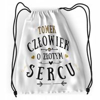Plecak Dla Tomka Sportowy Szkolny Worek Torba Z Nadrukiem Ze Zdjęciem